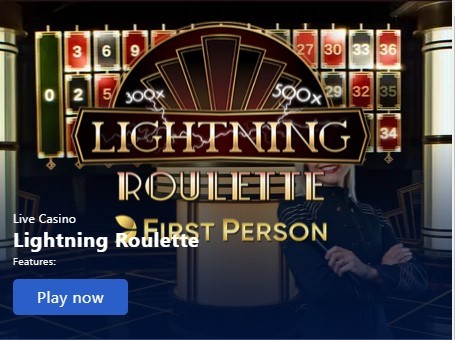 Lightning Roulette William Hill